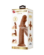 PRETTY LOVE SHARIFE DILDO REALISTICO 25 CM MULATO