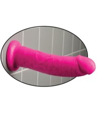DILLIO DILDO CON VENTOSA 2032 CM ROSA