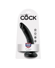 KING COCK PENE NEGRO 178 CM