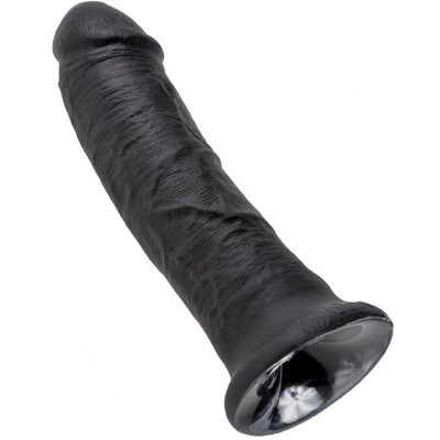 KING COCK 8 PENE NEGRO 203 CM