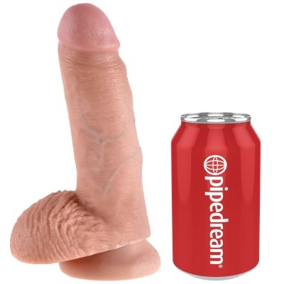 KING COCK 7 PENE REALISTICO NATURAL 178 CM
