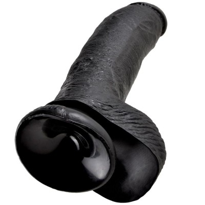 KING COCK PENE REALISTICO NEGRO 229 CM