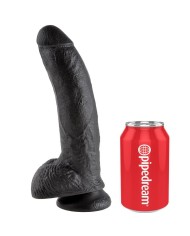 KING COCK PENE REALISTICO NEGRO 229 CM