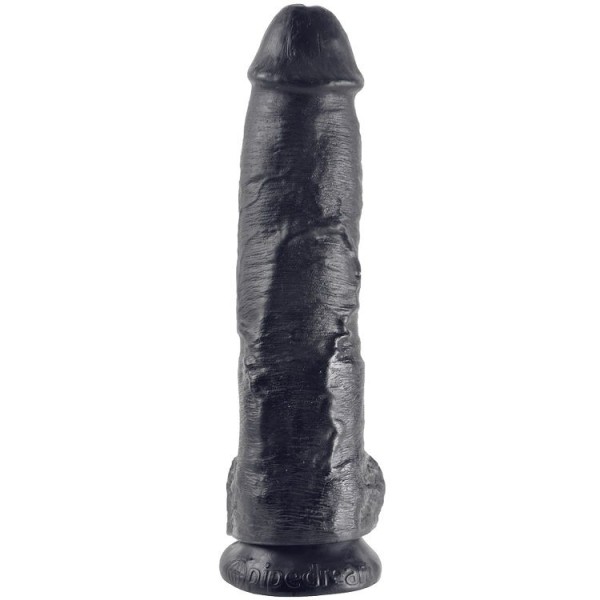 KING COCK PENE REALISTICO NEGRO 254 CM