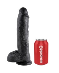 KING COCK PENE REALISTICO NEGRO 254 CM