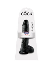 KING COCK PENE REALISTICO NEGRO 254 CM