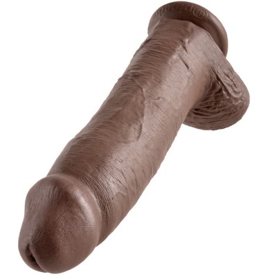KING COCK PENE REALISTICO MARRON 3048 CM