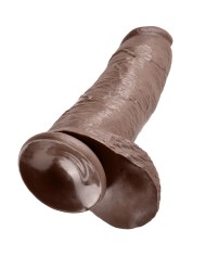 KING COCK PENE REALISTICO MARRON 3048 CM