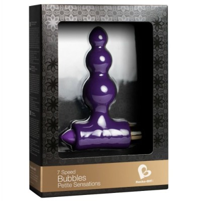 ROCKS OFF ESTIMULADOR ANAL PETITE BUBBLES LILA
