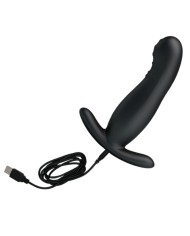 MR PLAY MASAJEADOR DE PROSTATA NEGRO RECARGABLE