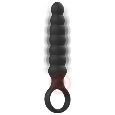 BLACKSILVER BOB POTENTE VIBRADOR DILATADOR ANAL SILICONA