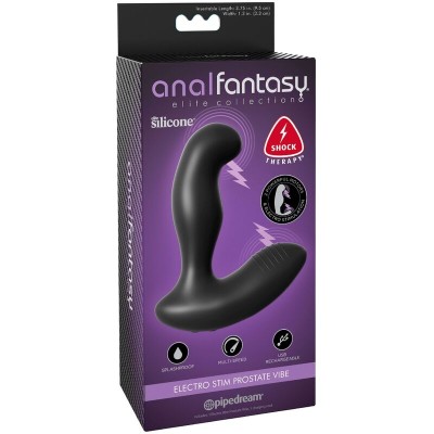 MASAJEADOR DE PROSTATA CON ELECTROESTIMULACION Y VIBRACION