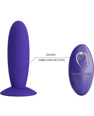 PRETTY LOVE YOUTH PLUG ANAL VIBRADOR CONTROL REMOTO VIOLETA