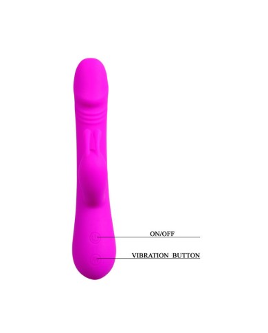 PRETTY LOVE FLIRTATION VIBRADOR CON RABBIT CLEMENT PRETTY LOVE FLIRTATION VIBRADOR CON RABBIT CLEMENT