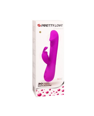 PRETTY LOVE FLIRTATION VIBRADOR CON RABBIT CLEMENT PRETTY LOVE FLIRTATION VIBRADOR CON RABBIT CLEMENT