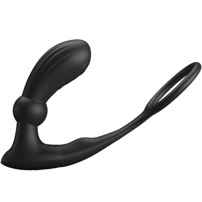 PRETTY LOVE WARREN ANILLO VIBRADOR ANAL NEGRO