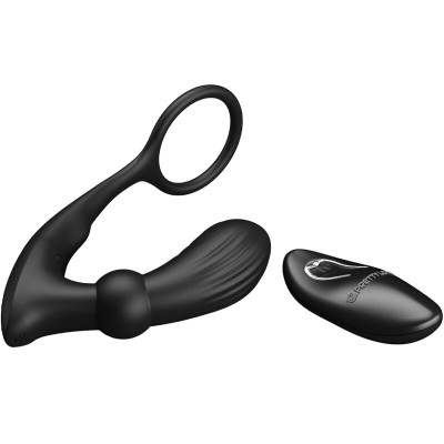 PRETTY LOVE WARREN ANILLO VIBRADOR ANAL NEGRO