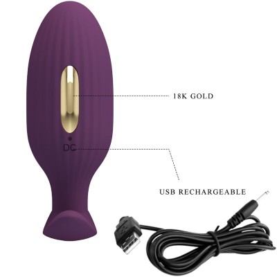 PRETTY LOVE JEFFERSON PLUG ANAL CONTROLADO POR APP LILA