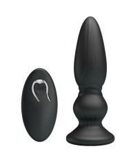 MR PLAY VIBRADOR POTENTE CONTROL REMOTO ANAL PLUG NEGRO