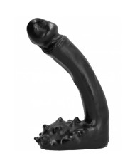 ALL BLACK DILDO REALISTICO 19 CM