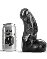 ALL BLACK REALISTIC DONG NEGRO 17 CM