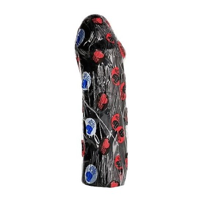 ALL BLACK DONG 28 CM SIN TESTICULOS