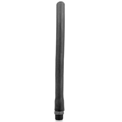 ALL BLACK DUCHA ANAL SILICONA 27 CM