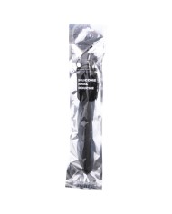 ALL BLACK RIDGED DUCHA ANAL SILICONA 27 CM