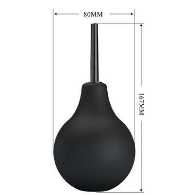 MR PLAY PERA ANAL DUCHA BLKB NEGRO