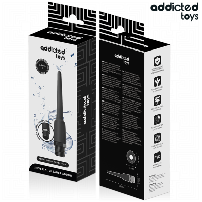 ADDICTED TOYS LIMPIADOR ANAL CON ADAPTADOR UNIVERSAL MODELO 1
