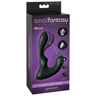 MASAJEADOR DE PROSTATA VIBRADOR RECARGABLE USB