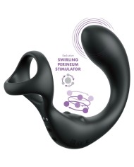 MASAJEADOR DE PROSTATA CON ANILLO VIBRADOR Y CONTROL REMOTO