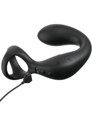 MASAJEADOR DE PROSTATA CON ANILLO VIBRADOR Y CONTROL REMOTO