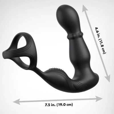 MASAJEADOR DE PROSTATA Y PERINEO RECARGABLE