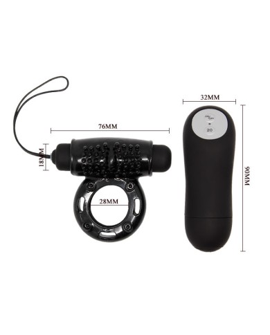 BAILE ANILLO CONTROL REMOTO NEGRO 20V BAILE ANILLO CONTROL REMOTO NEGRO 20V