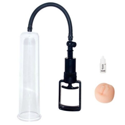 BAILE BOMBA DE ERECCION TIRADOR Y BOQUILLA VAGINA 25 CM