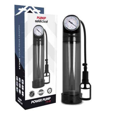 PUMP ADDICTED BOMBA ERECCION RX9 NEGRO