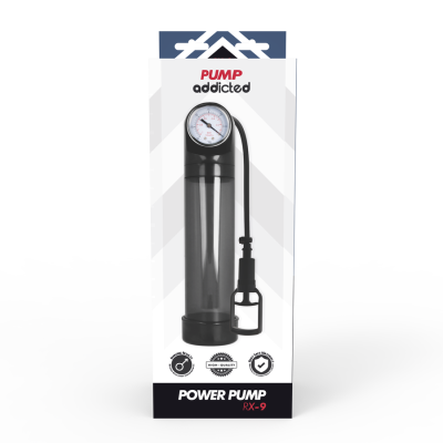 PUMP ADDICTED BOMBA ERECCION RX9 NEGRO