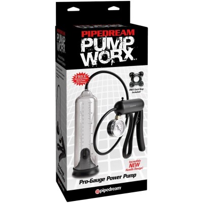 PUMP WORX BOMBA DE POTENCIA PRO GAUGE TRANSPARENTE