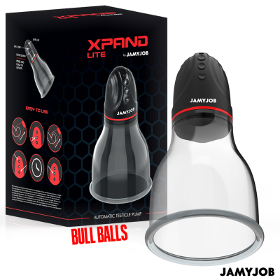 JAMYJOB XPAND LITE BOMBA AUTOMATICA DE TESTICULOS 3 NIVELES DE SUCCIONADOR GRIS