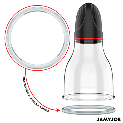 JAMYJOB XPAND LITE BOMBA AUTOMATICA DE TESTICULOS 3 NIVELES DE SUCCIONADOR GRIS