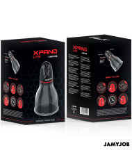 JAMYJOB XPAND LITE BOMBA AUTOMATICA DE TESTICULOS 3 NIVELES DE SUCCIONADOR GRIS