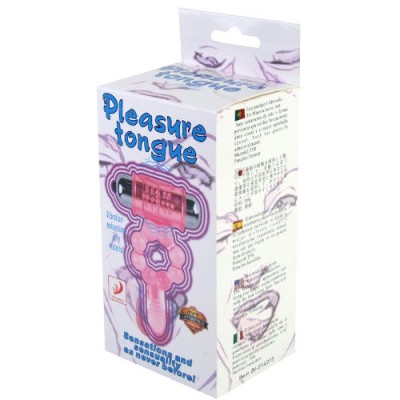 BAILE ANILLO SILICONA 10 RITMOS LENGUA CON VIBRACION ROSA