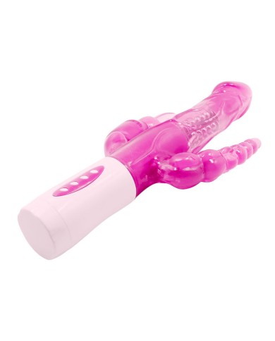 BAILE PRETTY BUNNY TRIPLE VIBRADOR ROTADOR BAILE PRETTY BUNNY TRIPLE VIBRADOR ROTADOR