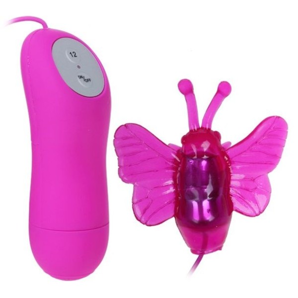 BAILE CUTE SECRET MARIPOSA ESTIMULADORA VIBRADOR 12V