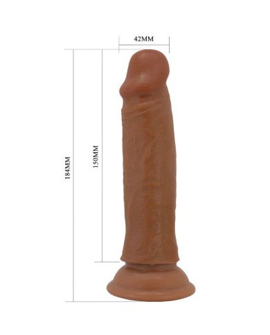 PRETTY LOVE QUENTIN DILDO REALISTICO 18 CM MULATO