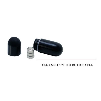 PRETTY LOVE THIMBLE ANILLO VIBRADOR NEGRO