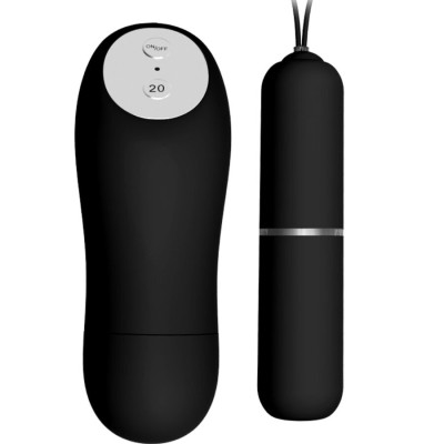 BAILE TANGA CON BALA VIBRADORA Y CONTROL REMOTO NEGRO