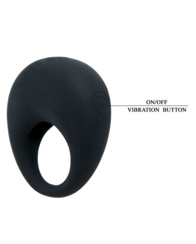 PRETTY LOVE TRAP ANILLO VIBRADOR NEGRO PRETTY LOVE TRAP ANILLO VIBRADOR NEGRO