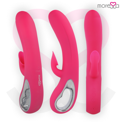 MORESSA DUSTIN SUCCIONADOR CLITORIAL Y POTENTE VIBRACION PREMIUM SILICONE RECARGABLE